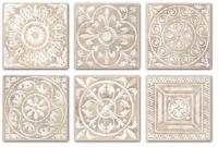 Вставка Kerama Marazzi A1294/SG1550 Сонет беж 4,7х4,7х8