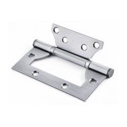 Стальные универсальные дверные петли Morelli RFH SN Матовый никель