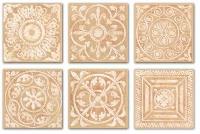 Декор Kerama Marazzi D1294/TU0600 Сонет карамель 5х5