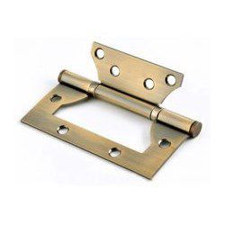 Стальные универсальные дверные петли Morelli RFH AB Античная бронза