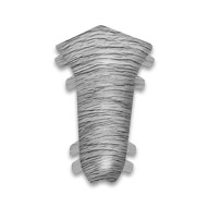 Угол внутренний для плинтуса Идеал Классик-55, К-П55-В 209 Дуб мореный 55мм