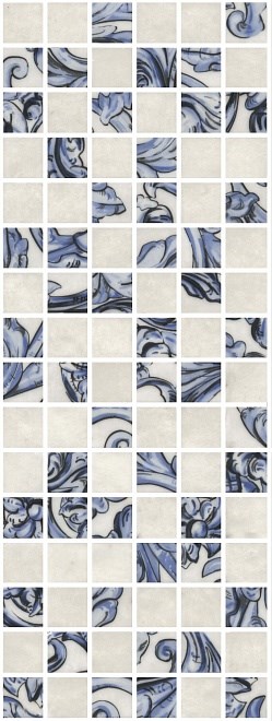 Декор Kerama Marazzi MM15129B Площадь Испании мозаичный 15х40