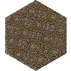 Декор Kerama Marazzi VT/B559/SG23041N Гроссето коричневый 20x23,1x0,7