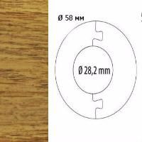 Розетки для труб Cezar 28,2мм 134