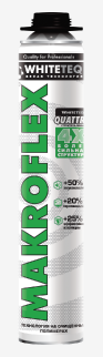Пена монтажная Makroflex WhiteTeq ПРО (750мл)
