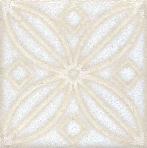 Вставка Kerama Marazzi STG/B402/1266 Амальфи орнамент белый 9,9х9,9х7