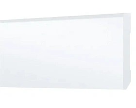 Напольный композитный плинтус Arbiton Stiq S0611 Белый 60x10x2200 мм, 1 м.п.