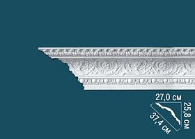 Карниз Перфект с рисунком АА122 270х258х2440 мм, 1 м.п.
