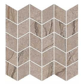 Декор мозаичный Kerama Marazzi Марокканская коллекция Ифран KMD2MSM014BR бежевый светлый глянцевый обрезной 30x31,2x0,9