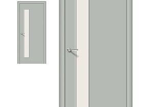 Межкомнатная дверь Браво Финиш Флекс Gost Гост-3 Л-16 (Серый) Magic Fog без усиления