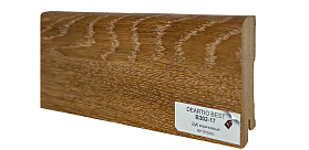 Плинтус МДФ DeArtio Best B302-17 Дуб Коричневый 80х16х2050, 1 м.п.