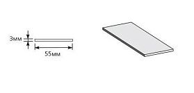 Шпонка для дверей Браво, Ash White (Модерн)