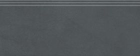 Плинтус Kerama Marazzi FMF020R Чементо антрацит матовый обрезной 30x12x1,3