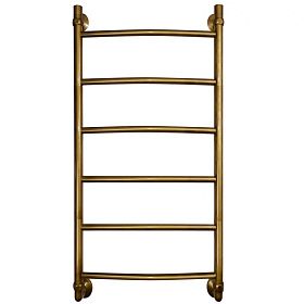 Полотенцесушитель водяной Ника ARC 80x30, бронза