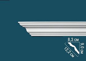 Карниз Перфект гладкий AB189 83х90х2400 мм, 1 м.п.
