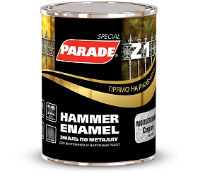 Эмаль по металлу PARADE Z1   RAL 9016  гладкая, база А, белый 0,75 л
