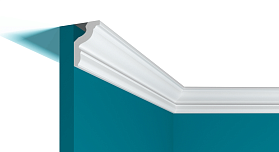 Карниз Перфект Плюс гладкий P22 29х42х2000 мм, 1 м.п.