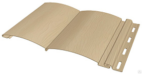 Виниловый сайдинг Fineber Block House Classic Color Сандал