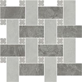 Декор Kerama Marazzi ID162 Риальто 2 наборный матовый 43,5x43,5x0,9