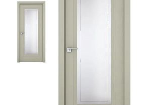 Межкомнатная дверь Profil Doors экошпон серия U 2.111U Манхэттен полотно со стеклом гравировка 4