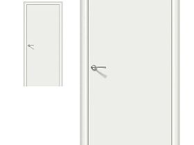 Межкомнатная дверь Браво Финиш Флекс Gost Гост-0 Л-23 (Белый) без усиления