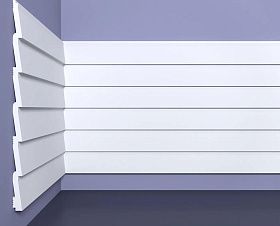 Стеновая панель Bello Deco СП 05/2.6 (под покраску), 200x9х2600 мм, 1 м.п.