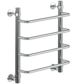 Полотенцесушитель водяной Ника QVADRO Л 90 50x60, хром