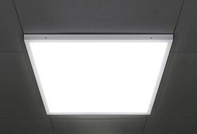 Светильник светодиодный потолочный Армстронг Албес UNIVERSAL LED однородный свет 3060лм/6500к рассеиватель ОПАЛ (360 724) 600х600