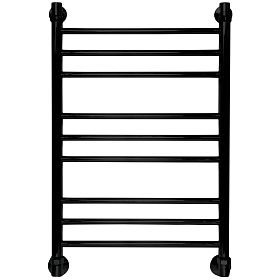 Полотенцесушитель водяной Ника CLASSIC 80x50 RAL9005, черный матовый