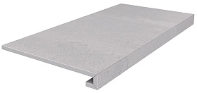 Ступень клееная Kerama Marazzi DD602020R/GCF Про Матрикс серый светлый обрезной 33x60x0,9