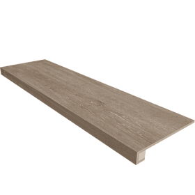 Комплект Estima  Classic Wood (Ступень CW02 (33x120) непол. (прямоугол. бортик) + Подступенок (14,5x120))
