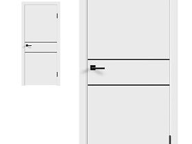 Межкомнатная дверь Velldoris Эмаль Flat H2 цвет Белый
