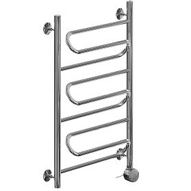 Полотенцесушитель электрический Ника CURVE 80x40, правый тэн, хром