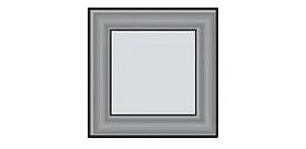 Розетка для дверей Браво, П-23 (Белый)