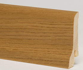 Плинтус шпонированный Pedross Дуб Дым 60x22 мм, 1 м.п.