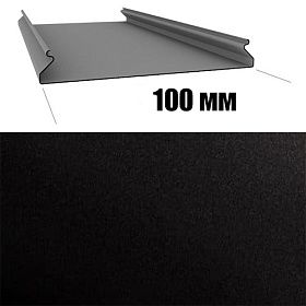 Потолок реечный Cesal S-100 Черный Жемчуг Глянец С05 (3м), 1 шт.