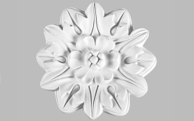 Розетка потолочная Decomaster 80195 195х25мм