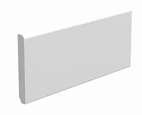 Плинтус кварцевый Alpine Floor Eco 11-00 Белый Матовый 80х11мм, 1 м.п.