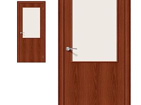 Межкомнатная дверь Браво Финиш Флекс Gost Гост-13 Л-11 (ИталОрех) Magic Fog без усиления