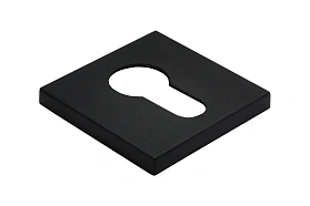 Накладка квадратная на ключевой цилиндр Morelli MH-KH-S6 BL,чёрный