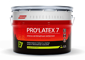 Краска интерьерная латексная Parade PRO’LATEX E7 шелковисто-матовая 9 л, база C