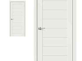 Межкомнатная дверь mr.wood Эмалит Браво-21 White Matt