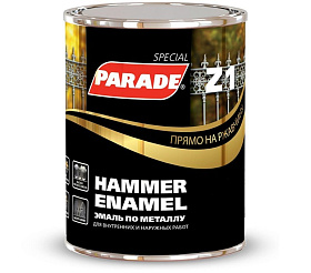 Эмаль по металлу PARADE Z1 металлик  543-603 Серый, Л-С 0,75л