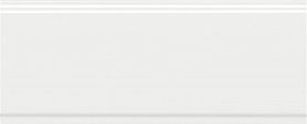 Бордюр Kerama Marazzi BDA034R Флориан белый матовый обрезной 30x12x1,3