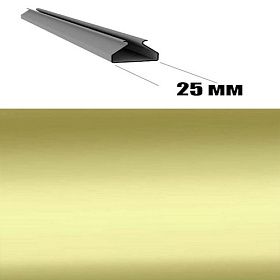 Декоративная вставка Cesal S-25 Золото Люкс A09 (4м), 1 шт.