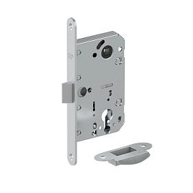 Замок пластиковый язычок LP-3-CL SChrome (МатХром)