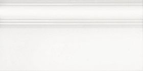 Плинтус Kerama Marazzi FME032R Беллони белый матовый обрезной 20x40x1,6