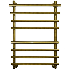 Полотенцесушитель водяной Ника BAMBOO 80x50, бронза