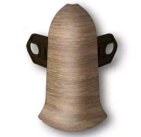 Угол наружный для плинтуса Идеал Классик-70, К-П70-Нк 281 Палисандр, 70 мм