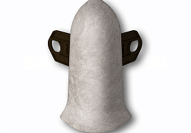 Угол наружный для плинтуса Идеал Классик-55, К-П55-Нк 549 Лофт светло-бежевый, 55мм